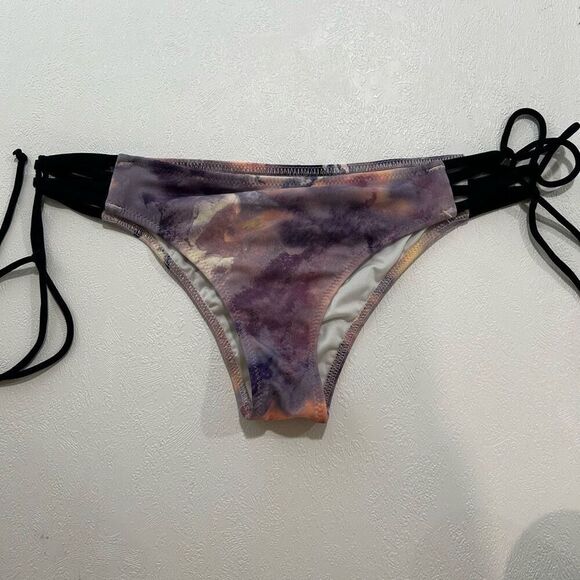 PINK Victoria’s Secret Tie-Dye Mini Cheekster Bikini Bottom Size S - Picture 1 of 5